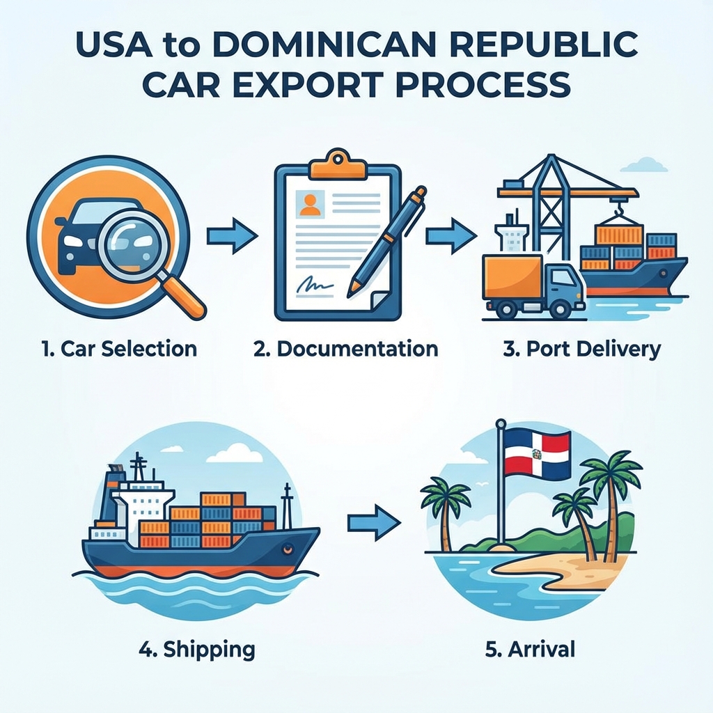 Export Process: USA to DR
